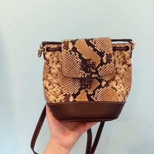 NWOT Tory Burch Thea Exotic Mini Bucket Backpack